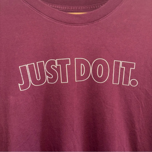 Nike JUST DO IT Long Sleeve Tee Athletic Style - Picture 2 of 6